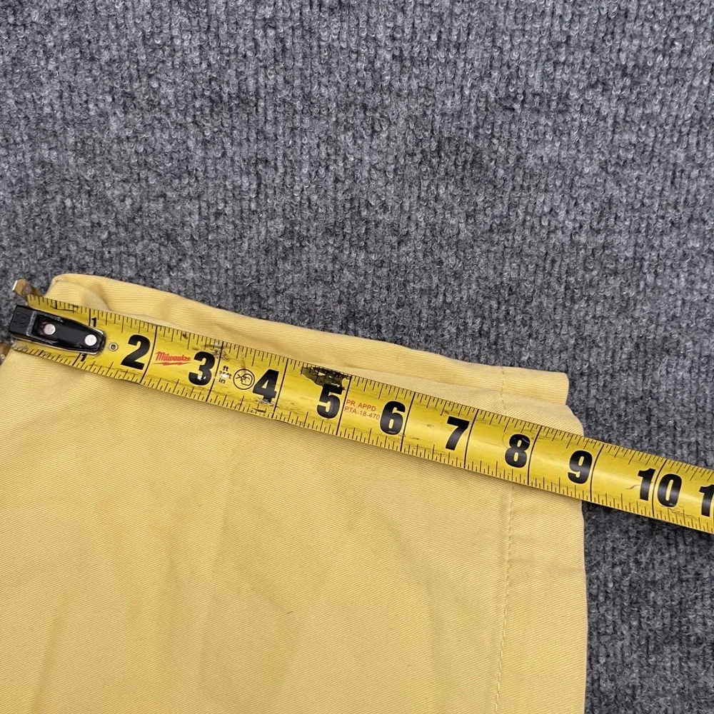 Polo Ralph Lauren Prospect Shorts Men's Sz 35 Classic Casual Chino Cotton Yellow